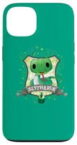Capa para iPhone 13 Harry Potter Brasão da Sonserina