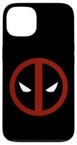 Capa para iPhone 13 Marvel Deadpool com Logo Minimalista Capa para iPhone 13 Marvel Deadpool com Logo Minimalista
