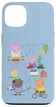 Capa para iPhone 13 Peppa Pig Protetora em TPU e Policarbonato