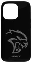 Capa para iPhone 13 Pro com logo Dodge Hellcat