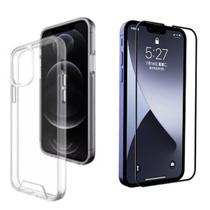 Capa Para iPhone 13 Pro Max Acrílico + Película 3D + Película Câmera