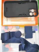 Capa para iphone 13 pro max com cordão (máxima proteção)