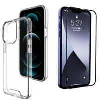 Capa Para iPhone 13 Pro Space Acrilica + Película 3D