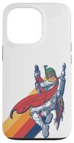 Capa para iPhone 13 Pro STAR WARS Boba Fett Arco-Íris Retrô