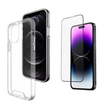 Capa Para iPhone 14 Acrílico + Película 3D + Película Câmera