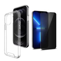 Capa Para iPhone 14 Acrílico + Película Privacidade