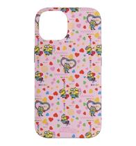 Capa para iPhone 14 Minions Cupido Corações Capa para iPhone 14 Minions Cupido Corações