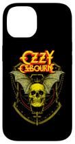 Capa para iPhone 14 Ozzy Osbourne Caveira Coroada Capa para iPhone 14 Ozzy Osbourne Caveira Coroada