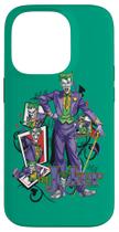 Capa para iPhone 14 Pro BATMAN Coringa Cartas Selvagens Capa para iPhone 14 Pro BATMAN Coringa Cartas Selvagens