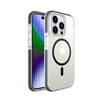 Capa para iphone 14 pro e plus anti-impacto de tpu transparente c/magsafe ipi14msg - geonav Capa para iphone 14 pro e plus anti-impacto de tpu transparente c/magsafe ipi14msg - geonav