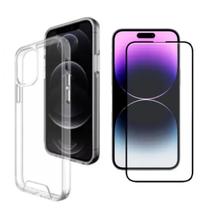 Capa Para iPhone 14 Pro Max Acrilica + Película 3D