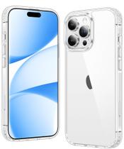Capa para iPhone 14 Pro Max FNTCASE Transparente e Resistente
