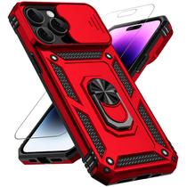 Capa para iPhone 14 Pro Max M MAIKEZI com Tampa Deslizante e Proteção contra Quedas de 4,5 Metros
