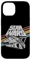 Capa para iPhone 14 STAR WARS Millennium Falcon Retrô Capa para iPhone 14 STAR WARS Millennium Falcon Retrô