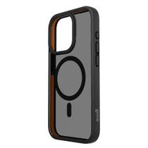 Capa para iPhone 15 Pro Impact Pro em TPU e Policarbonato Preta - Geonav - IPI15PBK