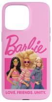 Capa para iPhone 15 Pro Max - Barbie Love, Friends, Unity