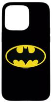 Capa para iPhone 15 Pro Max BATMAN com Logo Clássico Capa para iPhone 15 Pro Max BATMAN com Logo Clássico