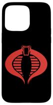 Capa para iPhone 15 Pro Max com Logo Cobra do G.I. Joe