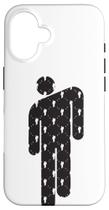Capa para iPhone 16 Billie Eilish Man on Man Capa para iPhone 16 Billie Eilish Man on Man