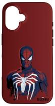 Capa para iPhone 16 com Retrato Pintado do Homem-Aranha Marvel Capa para iPhone 16 com Retrato Pintado do Homem-Aranha Marvel