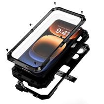 Capa para iPhone 16 Pro Lunivop Heavy Duty Rugged Metal 6,3"
