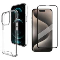 Capa Para iPhone 16 Pro Space Acrilica + Película 3D