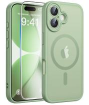 Capa para iPhone 17 FNTCASE Fosca Translúcida Antichoque Capa para iPhone 17 FNTCASE Fosca Translúcida Antichoque