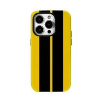 Capa Para iPhone 17 pro Max Com Listras Amarelas E Pretas, Capa Traseira De Dupla Camada Para iPhone Capa Para iPhone 17 pro Max Com Listras Amarelas E Pretas, Capa Traseira De Dupla Camada Para iPhone