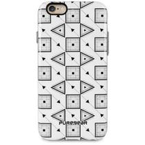 Capa para iPhone 6 / 6s, Branco e Preto, Motif Series, Pure Gear