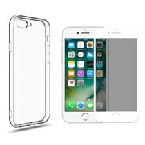 Capa Para iPhone 7 Plus 8 Plus Acrílico + Película Privacidade Capa Para iPhone 7 Plus 8 Plus Acrílico + Película Privacidade
