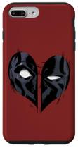 Capa para iPhone 7 Plus 8 Plus Marvel Deadpool Coração Capa para iPhone 7 Plus 8 Plus Marvel Deadpool Coração