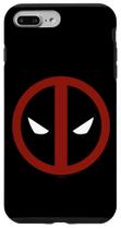 Capa para iPhone 7 Plus Marvel Deadpool Logo Minimalista Capa para iPhone 7 Plus Marvel Deadpool Logo Minimalista