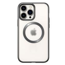 Capa para Iphone Transparente Magnetica Carregamento sem Fio e por Indução Anti Imacto Queda Flexível