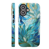 Capa para iPhone VSANT 17 6,3" Floral Azul Antichoque