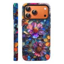 Capa para iPhone VSANT 17 Pro 6,3" Floral Resistente a Impactos