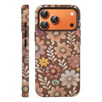 Capa para iPhone VSANT 17 Pro Max 6,9" Floral à prova de choque