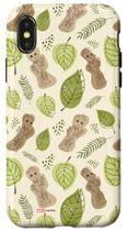 Capa para iPhone X/XS Marvel Eu Sou Groot com Estampa de Folhas Capa para iPhone X/XS Marvel Eu Sou Groot com Estampa de Folhas