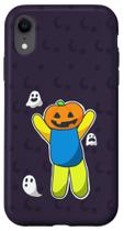 Capa para iPhone XR Roblox Ragdoll Sim Cabeça de Abóbora