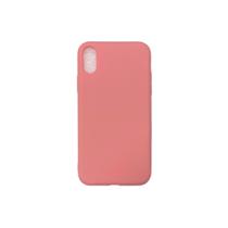 Capa para iPhone XR TPU de cor rosa suave