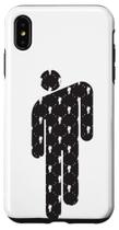Capa para iPhone Xs Max Billie Eilish Man on Man Capa para iPhone Xs Max Billie Eilish Man on Man