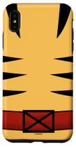 Capa para iPhone XS Max com Uniforme do Wolverine da Marvel