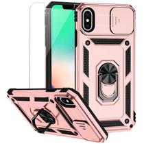 Capa para iPhone XS Max M MAIKEZI 6,5" de camada dupla em ouro rosa