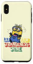 Capa para iPhone XS Max Minions Deixe Sua Estranheza Brilhar Capa para iPhone XS Max Minions Deixe Sua Estranheza Brilhar