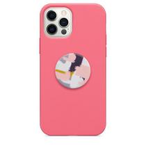 Capa para iphone12e 12 pro + pop figura da otterbox - rosa