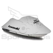Capa Para Jet Ski Kawasaki Xi / Ss - Logo Monster - Blackout Capa Para Jet Ski Kawasaki Xi / Ss - Logo Monster - Blackout