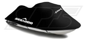 Capa Para Jet Ski Sea Doo Spark Trixx - Logo Spark - Lycra Capa Para Jet Ski Sea Doo Spark Trixx - Logo Spark - Lycra