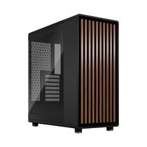 Capa para jogos para PC Fractal Design North Charcoal Black Tempered Glass Dark