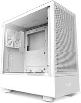 Capa para jogos para PC NZXT H5 Flow Compact ATX Mid-Tower branca