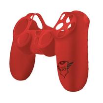 Capa Para Joystick PS4 de Silicone - Vermelho - GXT 744R - Trust