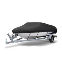 Capa para Lancha 24 a 30 Pés - Rip Stop Preto
